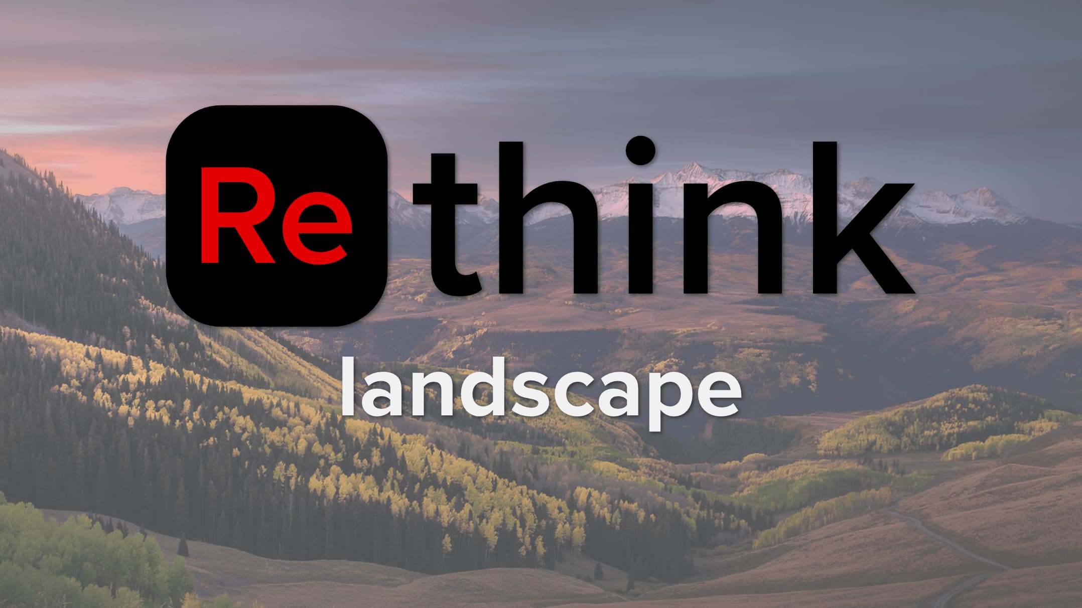 Load video: Introduction to the Rethink Landscape presets and video course for Lightroom